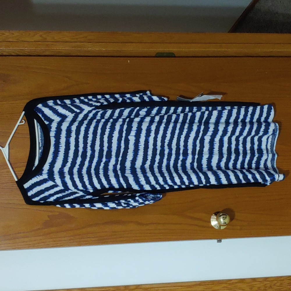 NWT Striped zebra dress by Daisy Fuentes -Kohls